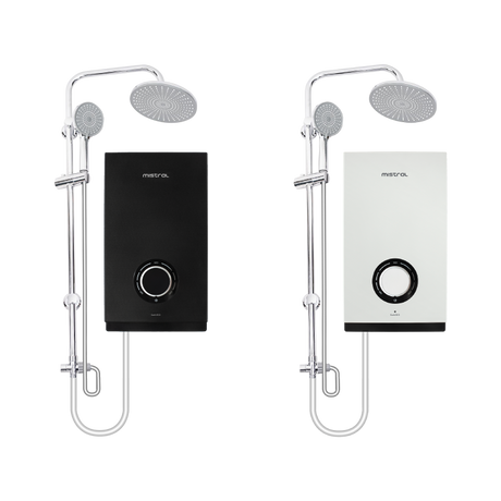 Instant Shower Heater with DC Pump & Rain Shower