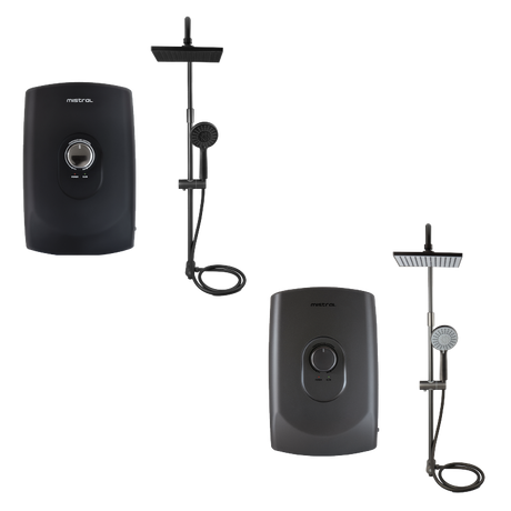 Instant Shower Heater with Rain Shower